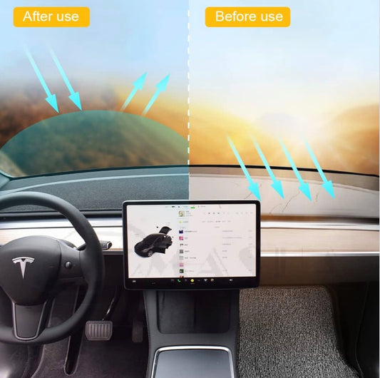 Voltique™ Premium Dashboard Cover – Model 3 / Model Y