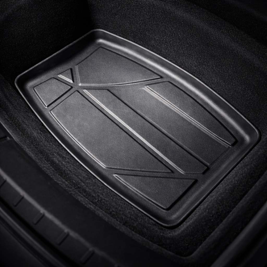Voltique™ All-Weather Floor Mats – Model 3 (2024–2026) 6-Piece Set