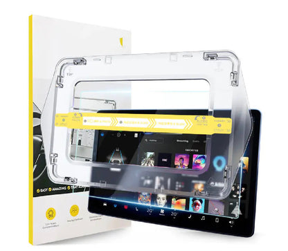 Voltique™ Premium Tempered Glass Screen Protector for Tesla Model 3 & Model Y (2020–2024) – Anti-Glare, Fingerprint Resistant