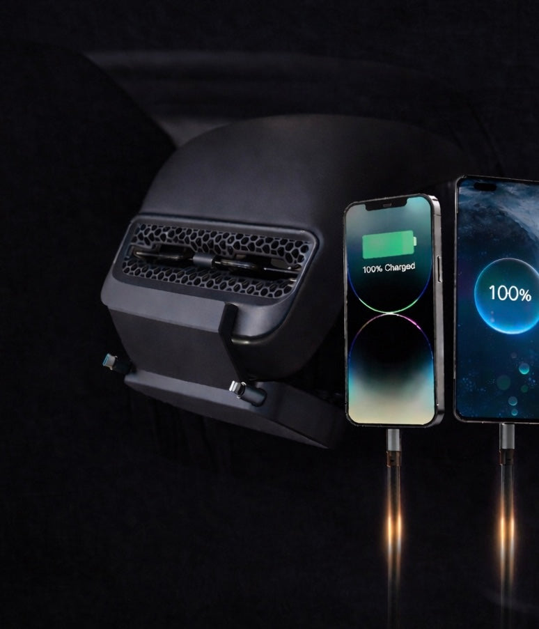 Voltique™ Rear Console Charging Dock – Model 3 / Model Y