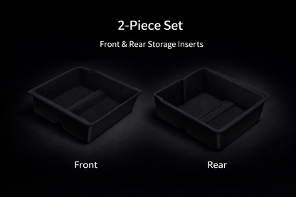 Voltique™ Center Console Storage Insert Set – Model 3 / Model Y