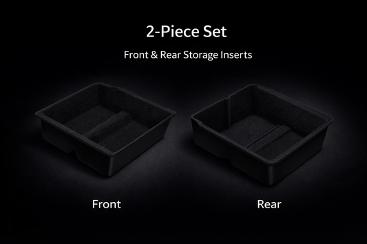 Voltique™ Center Console Storage Insert Set – Model 3 / Model Y