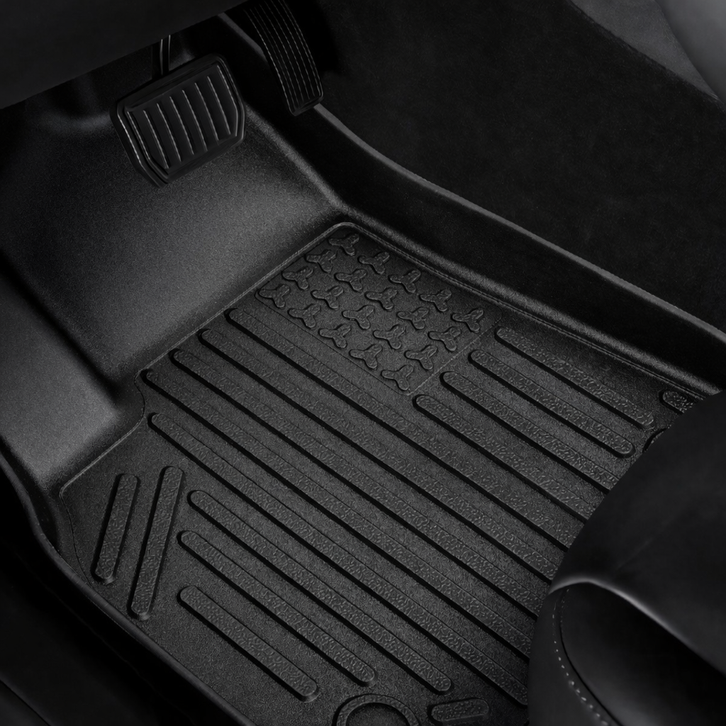 Voltique™ All-Weather Floor Mats – Model Y (2021–2024) Full Set
