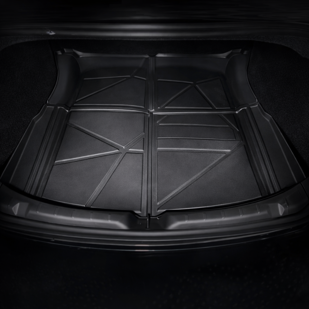 Voltique™ All-Weather Floor Mats – Model 3 (2024–2026) 6-Piece Set