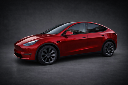 Voltique™ Blade Wheel Covers – Model 3 / Model Y 19" Matte Black (Set of 4)