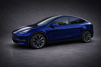 Voltique™ Blade Wheel Covers – Model 3 / Model Y 19" Matte Black (Set of 4)