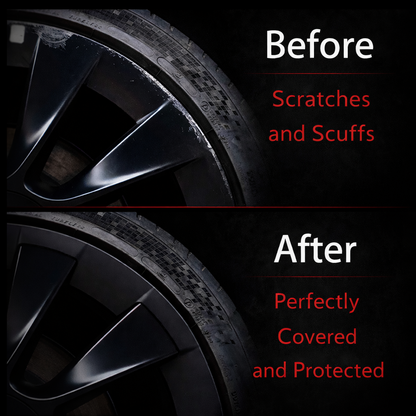 Voltique™ AeroSnap Wheel Covers – Model 3 / Model Y 20" Matte Black (Set of 4)