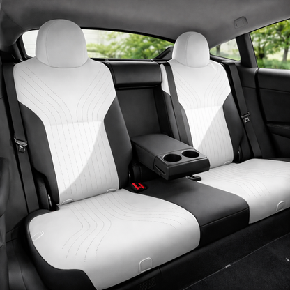 Voltique™ Suede Seat Covers – Model 3 / Model Y Custom Fit