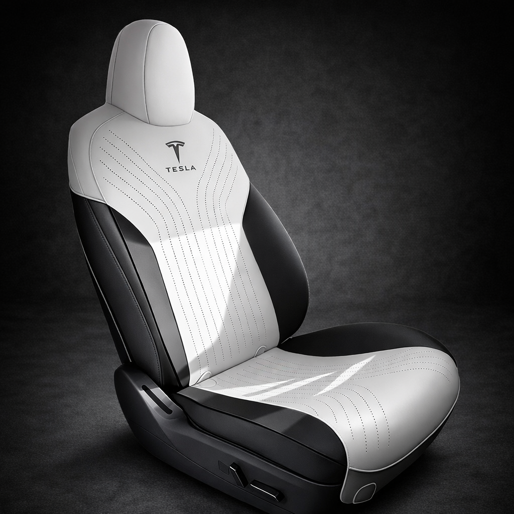 Voltique™ Suede Seat Covers – Model 3 / Model Y Custom Fit