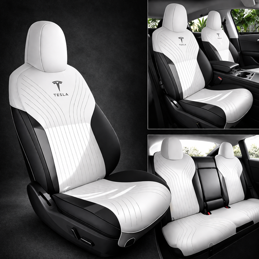 Voltique™ Suede Seat Covers – Model 3 / Model Y Custom Fit