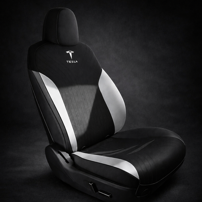 Voltique™ Suede Seat Covers – Model 3 / Model Y Custom Fit
