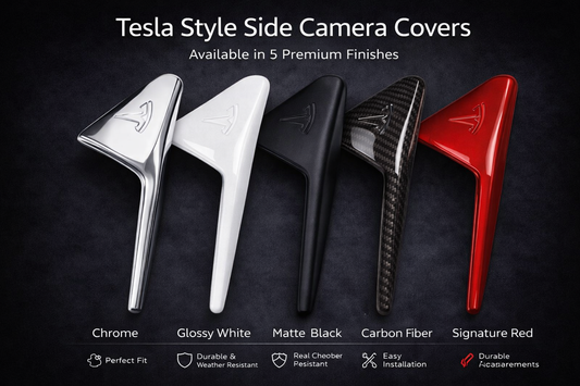 Voltique™ Side Camera Covers – Model 3 / Model Y