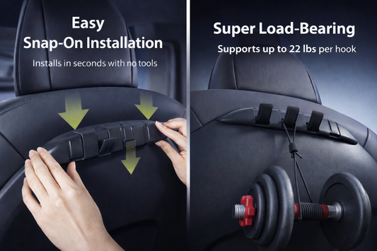 Voltique™ Seat Back Organizer Hooks – Tesla Fit