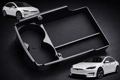 Voltique™ Center Console Organizer – Model S / Model X (2016–2021)